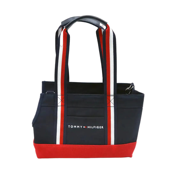 Tommy Hilfiger - Borsa Trasportino Canvas - Desert Sky/Red / S - Trasportini