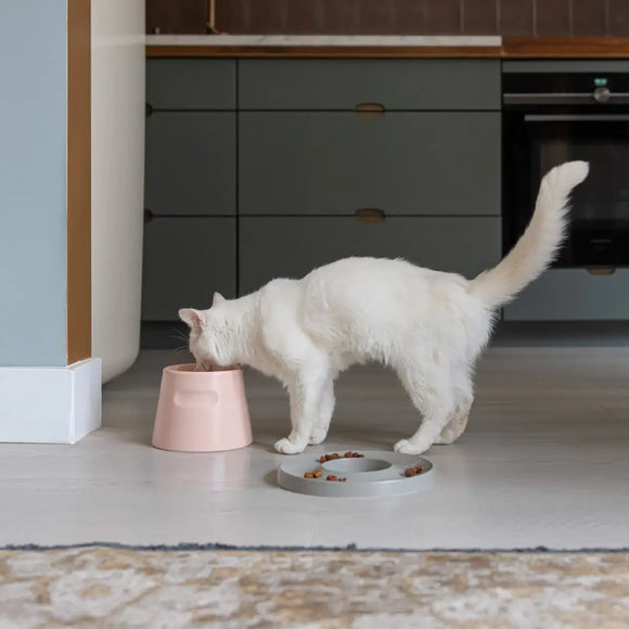 Hoopo Gamelle ergonomique Tower pour chats
