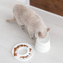Hoopo Gamelle ergonomique Tower pour chats-3