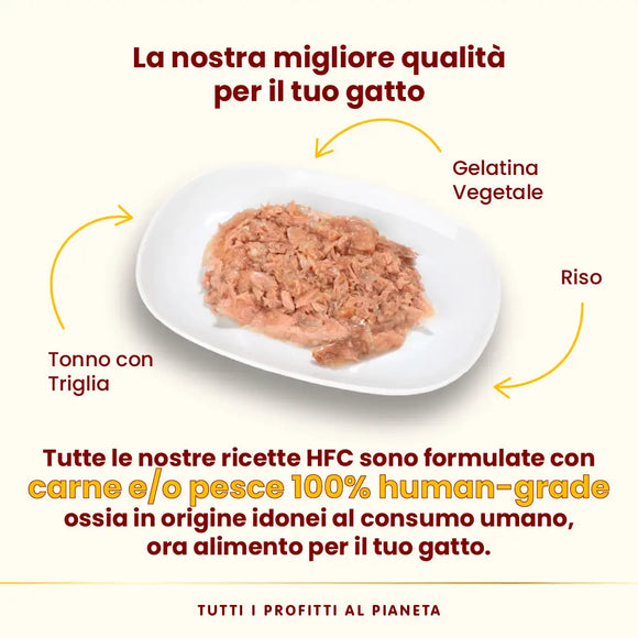 Almo Nature HFC Jelly Atún y triglia