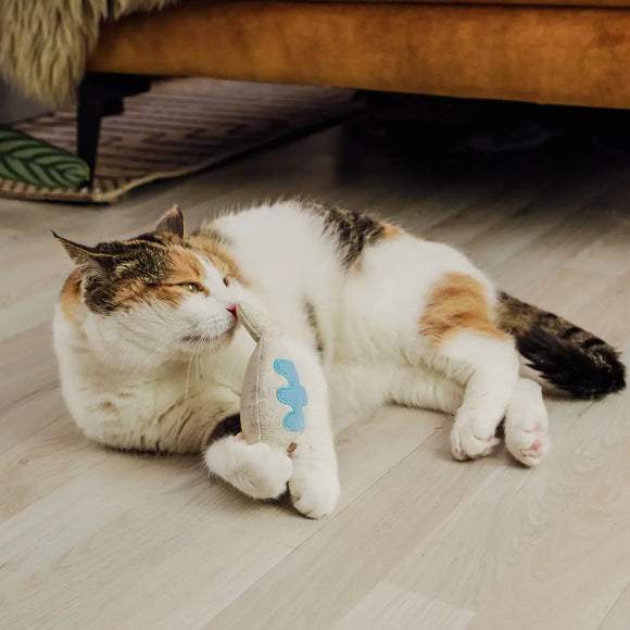 Ne&No - Jouet pour chats Set de 3 peluches à la valériane