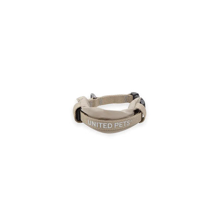 United Pets - Citylife - Collare eco con sottocollo imbottito - Beige / S