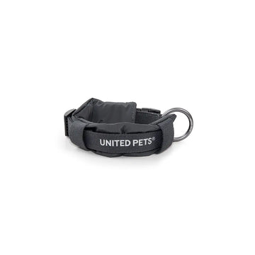 United Pets - Citylife - Collare eco con sottocollo imbottito - Nero / S