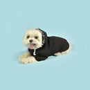 United Pets - Felpa Bull con cappuccio Nera e Azzurra - Maglioncini