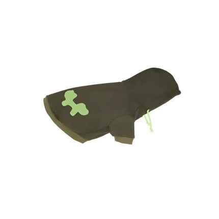 United Pets - Felpa Bull con cappuccio Verde - 30 - Maglioncini