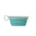 United Pets LEAF BOWL - Ciotola da Viaggio pieghevole in Silicone - Acquamarina - Ciotole