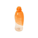 United Pets LEAF - Dispenser acqua da Viaggio in silicone - arancione - Ciotole
