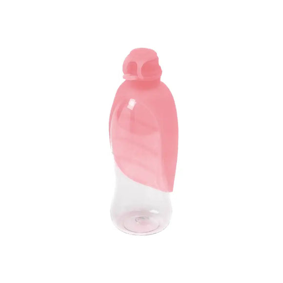 United Pets LEAF - Dispenser acqua da Viaggio in silicone - Rosa Antico - Ciotole