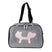 United Pets Mesh Bag Xtra - Trasportino per Cani - Nero/Rosa - Trasportini