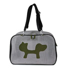 United Pets Mesh Bag Xtra - Trasportino per Cani - Nero/Verde - Trasportini