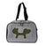 United Pets Mesh Bag Xtra - Trasportino per Cani - Nero/Verde - Trasportini