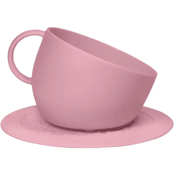 United Pets Set Tazza CUP 2500ml + Tappetino sottociotola - Rosa - Ciotole