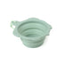 United Pets Turtle bowl - Ciotola da Viaggio pieghevole in Silicone - Verde - Ciotole