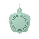 United Pets Turtle bowl - Ciotola da Viaggio pieghevole in Silicone - Verde - Ciotole