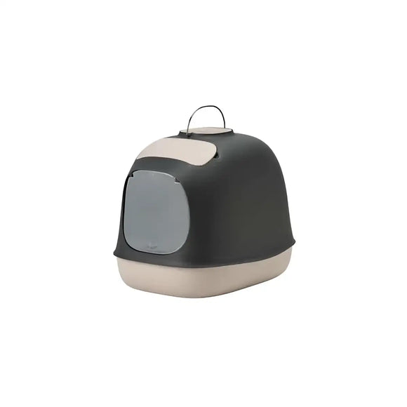 United Pets Vaschetta igienica coperta Minù - ANTRACITE E TORTORA - Vaschette Igieniche