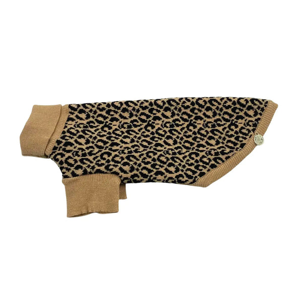 Vanity Pet - Leopard Print Sweater