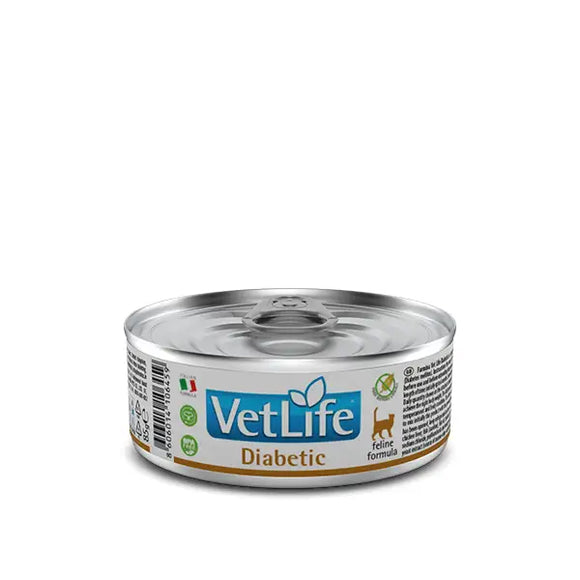 Vet Life Natural Wet Diet Cat Diabetic - 85 Gr - Super Premium