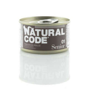Pet Boutique - NATURAL CODE Gatto Senior 01 Fiocchi di Pollo